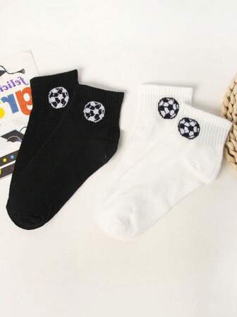 5 pares de calcetines deportivos de media caña transpirables y que absorben la humedad para hombres, en color negro y blanco, para primavera/otoño