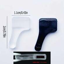 4/8/16 Peças Ganchos de Orelha Antiderrapantes de Silicone para Óculos, Apoios de Orelha Antiderrapantes - Transparente e Preto, Incluindo 1 Par de Cada Tamanho Grande, Médio e Pequeno, Redondo, Clipes de Orelha para Óculos, Suportes Antiderrapantes, Mangas de Ponta de Óculos, Suportes de Óculos, Adequados para Óculos, Óculos de Sol, Óculos para Esportes e Atividades ao Ar Livre, Fixadores de Óculos Confortáveis, Adequados para Óculos de Sol, Óculos, Óculos etc., Acessórios de Óculos, Presente do Dia dos Professores, Presente do Dia dos Pais