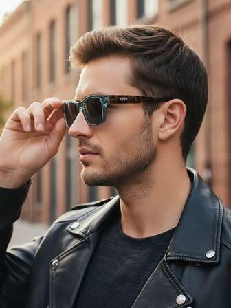 复古风小方框全框PC（聚碳酸酯）装饰眼镜框，时尚眼镜，完美创意礼物