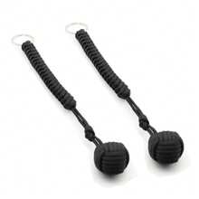 1pc Outdoor Protection Keychain With Steel Ball Bearing, Self-Defense, Emergency Survival, Car Escape Tool Keychain