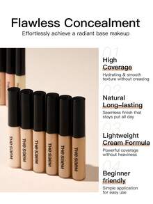 the SAEM Bolígrafo corrector e iluminador , cubre manchas, ojeras, marcas de acné, cobertura potente, contorneado - Contorneado - Ver 4