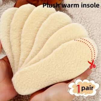 Wool Insoles, Unisex, Warm For Winter, Soft & Thick, Faux Wool Material, Cozy & Comfortable, Trimmable, Soft Lambswool Insoles, Absorbent & Soft Insoles, Warm, Wool Lining Insoles For Winter And Spring, Unisex Insoles Insulation, Galentines, Puppy, Carnival,Shoe,Spring Summer Picks,Brides Maid Gifts,Room,Bedroom Deccor,Bedroom Deccor,Beach,Travel,For Men,For Women,Vacation