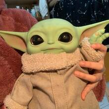 Star Wars 1个PVC材质玩偶摆件，可作汽车装饰、桌面电脑摆件，适合办公室派对装饰、室内装饰、新年、情人节、圣诞节、生日礼物。 - 彩色 - 查看 11