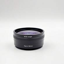 52mm/58mm Universal Conversion Lens, Wide Angle & Macro Lens, Professional Optical Glass Camera Telephoto Lens, Compatible With Canon, Nikon, 52mm/58mm Cameras