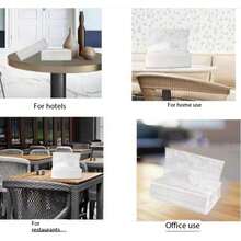 10包，每包3000张，加厚多折面巾纸/餐巾纸，耐用吸水，适用于家庭、宿舍、办公室、公司、户外清洁（尺寸略小，适合旅行或随身携带）。 - 彩色 - 查看 8