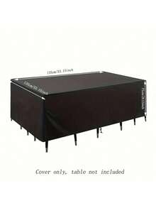 4- 210D 重型防水户外罩，带可调节拉绳，包括沙发、2 把椅子、咖啡桌罩，适用于客厅、花园、阳台、露台家具