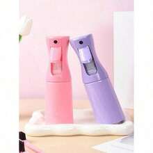 1PC Refillable Continuous Fine Mist Spray Bottle, Superfine Spray Sprayer For Makeup, Hair, Skin Care, Home Cleaning, Salon, Gardening Plants - Multicolor - View 5
