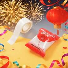 Puntos adhesivos de globos de Halloween y Navidad, puntos adhesivos doble cara, limpieza, adhesivos desprendibles e invisibles para manualidades, decoraciones de fiesta de globos para días festivos - Multicolor - Ver 4