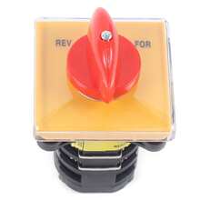 High-Quality Three-Phase Motor Milling Switch For Milling Machines AC 50-60Hz, 500V/380V Max, Plastic+Metal, 646461mm - Multicolor - View 6