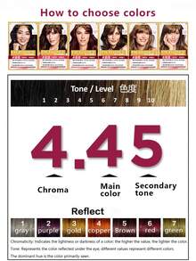 L'Oreal Paris Charm 永久染发膏，3 合 1 护理，乳霜质地，涂抹顺滑，滋养护理，持久显色，修复头发，172 毫升/5.82 液体盎司。 - 4 - 查看 4
