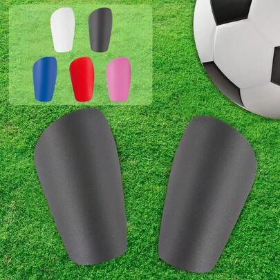 1 Pair Mini Master Football Shin Guards, Thickened, Unisex, Symmetrical Left & Right, Football Leg Protector, Wear-Resistant, Student Soccer Shin Pads