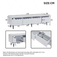 Television Stands & Entertainment Centers - White - View 2