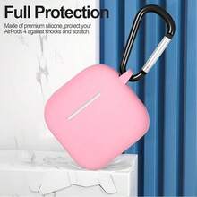 1 husă cu kit de curățare, husă de protecție din silicon moale compatibilă cu Apple Pro a 2-a/1-a generație, cu breloc