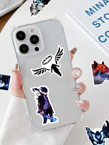 50 miếng dán graffiti nhân vật hoạt hình Sung Jin-Woo Solo Leveling, phong cách Nhật Bản/Hàn Quốc, chất liệu PVC chống thấm nước, có thể tái sử dụng, thích hợp để trang trí mũ bảo hiểm, sổ lưu niệm, trang trí xe hơi, tiệc tùng, nhãn dán, máy tính xách tay, hành lý, đàn ghi ta, bình nước, ốp điện thoại, trang trí văn phòng - Nâng cấp một mình - Xem 6