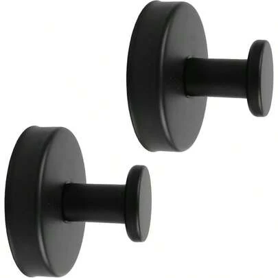 2Pcs 2.13 Inch Loofah Holder Shower Suction Cup Hooks Shower Hooks, Shower Hook Bathroom Hooks Providing A Strong And Secure Hold On Various Smooth Surfaces Such As Glass, Tile, And Metal.