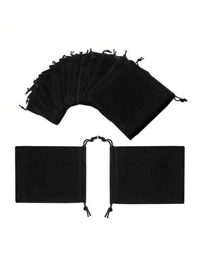 Velvet Drawstring Bags, Portable Velvet Bags With Drawstring, Suitable For Jewelry Pouches, Wedding Party Gift Bags, Christmas Packaging Jewelry Pouches, Wedding Gift Bags, Party Gift Bags, Birthday Gift Bags, Party Favors