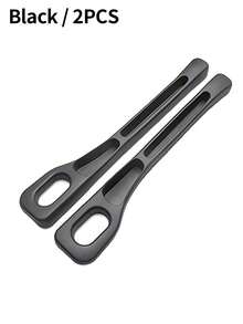 一对40厘米/15.7英寸软凝胶汽车座椅缝隙填充物 - 大号软凝胶汽车座椅侧边收纳袋，紧密贴合座椅和扶手，可存放手机和其他物品，适用于驾驶员和乘客的汽车座椅缝隙收纳袋，通用型，适用于轿车、SUV、卡车，防滑设计，深口袋可放置手机、钱包、钥匙、硬币、太阳镜、笔、零食、收据等物品，保持车内整洁，防止物品掉落到座椅和中控台之间，是日常通勤、家庭公路旅行、拼车长途驾驶的理想之选，也是万圣节、感恩节、圣诞节的礼物佳选，实用汽车配件。 - 彩色 - 查看 10