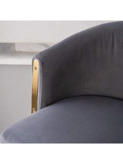 Moderne Height Adjustable Swivel Bar Stools, Stools Kitchens, Bars Restaurant Counters, Lift Mid Backrest Goud Footrest (Set Of 2) WL view 11