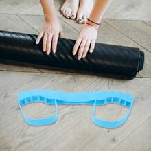 Adjustable Toe Strengthener Resistance Band Blue Silicone For Leg Training Hip Building Foot Mobility Stretching Exercise Bands