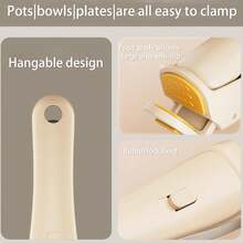 Removable Handle - Detachable Handle For Pots And Pans | Stainless Steel With Silicone Grip, Anti-Scalding Cooking Pan Handgrip Replacement For Pans, Soup Pot, And Baking Dishes - Multicolor - View 6