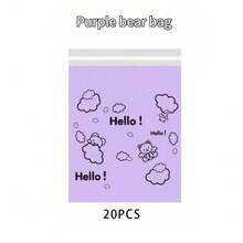 50 件装卫生巾处理袋，女性卫生巾处理袋，用于卫生棉条和卫生巾，个人处理袋自封，个人护理经期袋隐私保护，阻挡异味（粉色紫色） - 彩色 - 查看 18