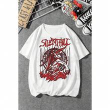 Silent Hill T-Shirt - Video Game, Electronic Game, Fiction, Horror, Fear, Geek, Unisex, Men's/Women's, 100% Cotton, Top Premium Streetwear, New Release, Immediate Shipping, Various Colors!! Plus Size - 黑色金字塔 - 查看 2