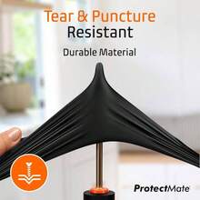 Black Nitrile Disposable Gloves 5 mil Thickness Powder Latex Industrial Disposable Gloves Food - Safe Disposable Gloves Large Box of - inicial - Ver 4