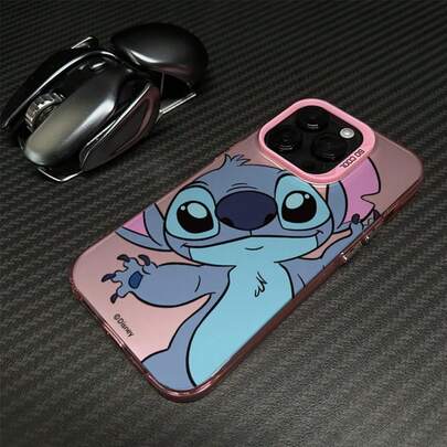 Miniso Disney Stitch Phone Case,Caseompatible With Iphone IPhone 17 Pro Max/17 Pro/17 AIR/17 16, 15, 14, 13, 12, 11 Pro Max, X, XR, XS Max, 8, 7 Plus,Ideal For Holiday Gifting.