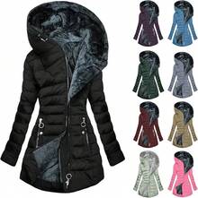 Winter Coats For Women Fleece Lined Warm Puffer Sherpa Jackets Coat With Hood 2025  Thicken Long Puffer Jacket