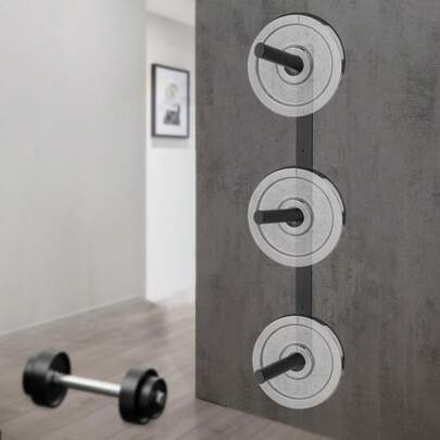 kangten Weight Plate Storage Rack, Wall Mounted Weight Plate Holder, Bumper Plate Storage For Home Gym Strength Training Barbell Rack