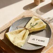 6/24条装竹粘胶餐巾布，42*42厘米/16.5*16.5英寸正方形，柔软舒适，纯色，适合家庭日常使用，厨房用巾，户外用餐，周末早午餐，婚宴，生日派对，野餐，节日晚餐，摄影道具