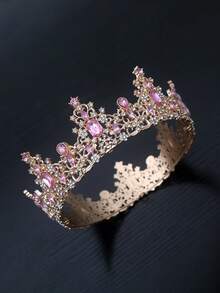 1 pieza Tocado de corona para hombre, adecuado para pasarela, bar, discoteca, ceremonia de premios, fiesta - Multicolor - Ver 10