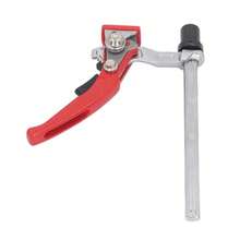 Hold Down Bench Dog Clamp With Ratchet Mechanism Woodworking Bench Clamp For Grinding Cutting DIY Projects 13.5x6.5mm Guide Rail 20mm Base - Red - View 6