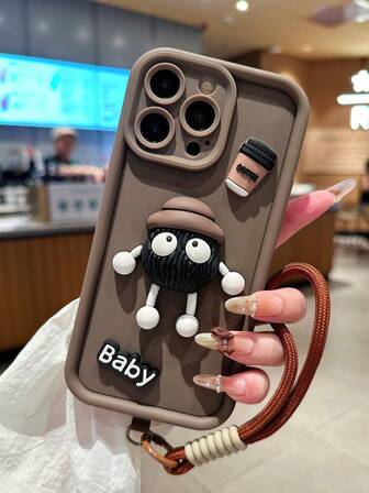 3D动物图案手机壳，防摔全包摄像头保护，时尚手机壳，兼容三星Galaxy A05、A05S、A06、A14、A15、A16、A32 4G、A33 5G、A34、A35、A52、A54 5G、A55 5G、S20 FE、S21 FE 5G、S23、S23 FE、S23 Ultra、S23+、S24、S24 FE、S24 Ultra、S24+，以及 11、11 Pro Max、12、12 Pro、12 Pro Max、13、13 Pro、13 Pro Max、14、14 Plus