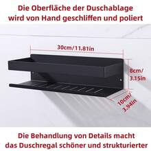 Bathroom Shelves & Corner Shelves - Noir - Voir 2