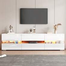 Television Stands & Entertainment Centers - White - View 7