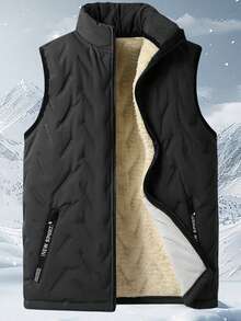Ladies Keep Warm Vest, Fleece Vest, Warm And Fashionable, Suitable For Outdoor Sports, Running, Basketball, Fishing, Travel Wear, Is A Must-Have Clothing For Woman,Winter
