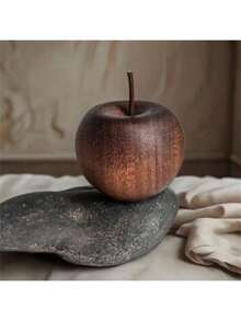 Aromaterapia de madera natural - Difusor de aceites esenciales con forma de manzana, elegante grano de madera marrón, sin necesidad de llamas abiertas, sistema de difusión totalmente automático, adecuado para hogares, automóviles y oficinas - Excelente ambientador y regalo navideño (compatible con aceites esenciales, sin calentamiento/llamas abiertas requeridas) - Adecuado para decoración de dormitorio, sala de estar y spa - Multicolor - Ver 10