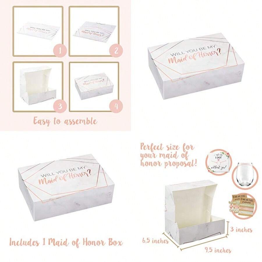 Maid Of Honor Proposal Box 1 Pack Maid Of Honor Box Maid Of Honor — free download