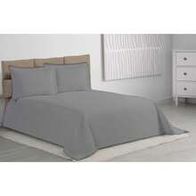 Colcha Cobre Leito Solteiro 2 Pçs Piquet Favinho - CAPPUCCINO - Visão 3