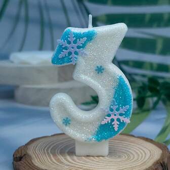 New Creative Dreamy Digital Candles Cake Decorations Birthday Candles 0-9