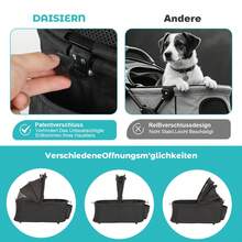 OYAJIA Carritos para mascotas - Negro - Ver 8
