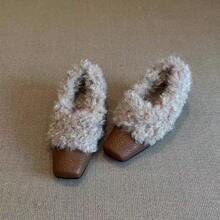 Women Wedges & Flatform - Black Fur - View 9