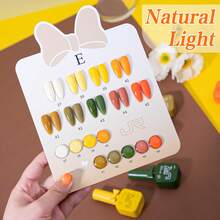 JR Set de 9 piezas de 15ml de esmalte de uñas en gel de colores, con botella y tapa con diseño de lazo para el Día de San Valentín, gel UV LED que se retira con remojo, regalo para las uñas de las niñas - Multicolor - Ver 3