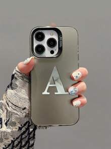 1个IMD大边框字母A手机壳保护套，兼容 7/8/7 Plus/8 Plus/X/XS/XR/XS Max/11/11 Pro/11 Pro Max/12/12 Pro/12 Pro Max/13/13 Pro/13 Pro Max/14/14 Pro/14 Pro Max/15/15 Pro/15 Plus/15 Pro Max/16/16 Pro/16 Plus/16 Pro Max/ 17/ 17 Air/ 17 Pro/ 17 Pro Max系列 - 彩色 - 查看 4