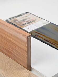 北歐簡約牆上置物架一字隔板 多尺寸顏色可選牆面收納層板 客廳臥室電視背景牆裝飾架壁掛展示架 - 淺木色 - 查看 6