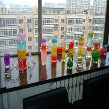 1000 buc Perle de umplere a vazei, pentru decorarea vazei, piese centrale pentru lumânări plutitoare, piese centrale de nuntă, decor floral, plantare fără sol. Numai pentru uz adulți (culori asortate)