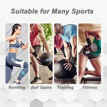 2 Pack Wrist Brace, Compression Wrist Support Splint Women Men, Adjustable Wrist Strap Compression Wraps Fit Right Left Hand Fitness, Carpal Tunnel, Tendonitis, Wrist - Initial - View 6