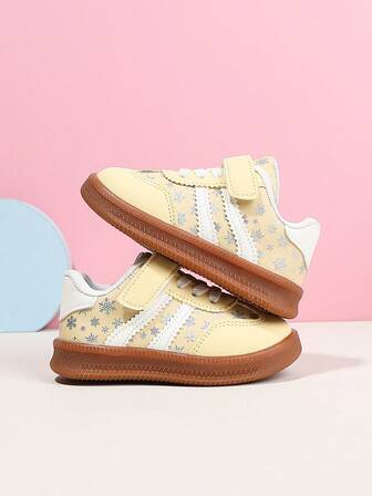 1 Pair Baby Girl Shoes, Infant Toddler Walking Shoes, Baby Soft Sole Sneakers, Children Outdoor Non-Slip Casual Shoes