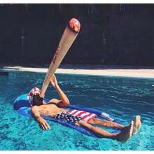 RAW Natural Rolling Papers, Hanging Inflatable Cone Joint, Brown - White - View 3